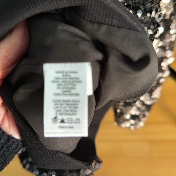 1 State sequin jacket size medium NWOT - Picture 6 of 6